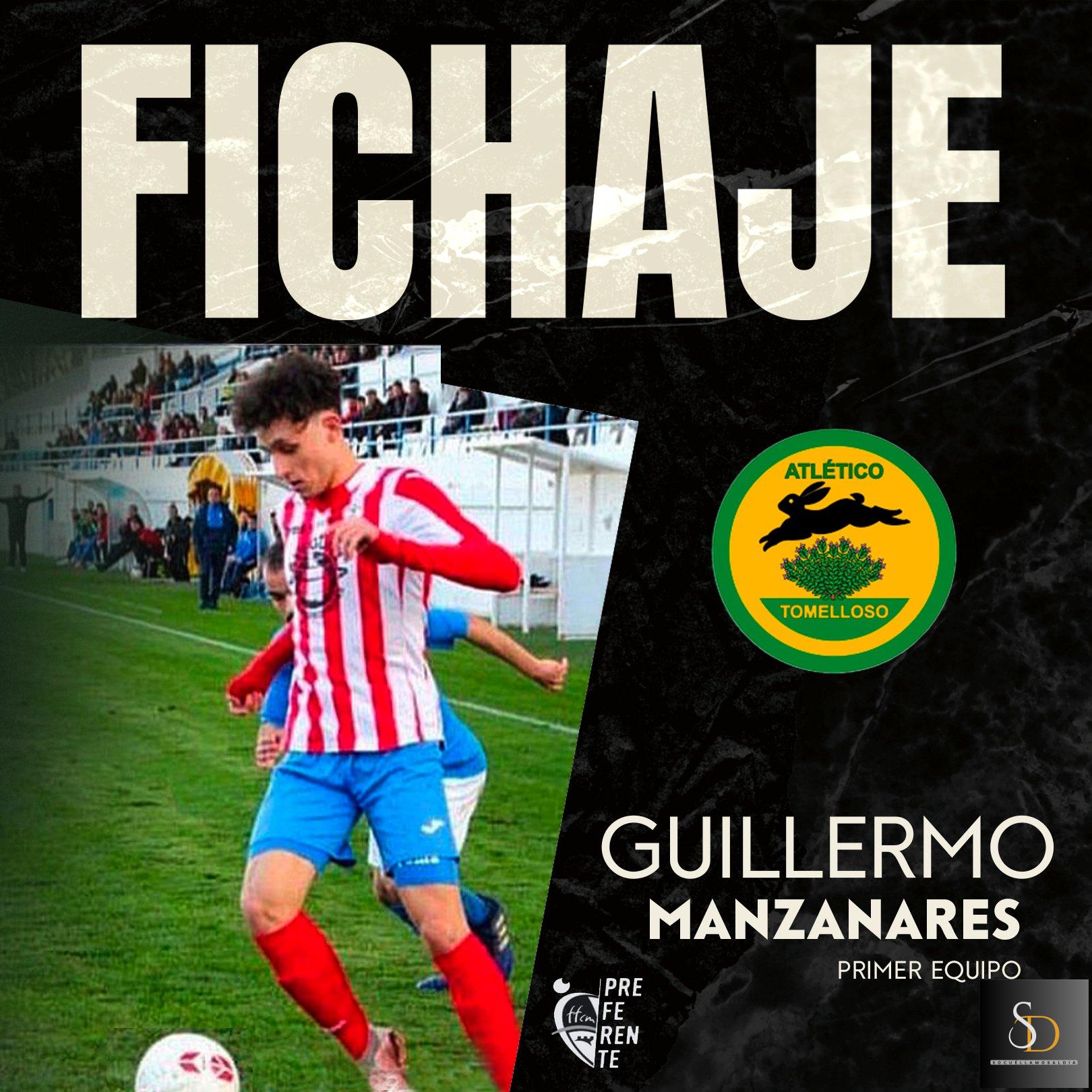 Guillermo Manzanares, nuevo fichaje del Atlético de Tomelloso