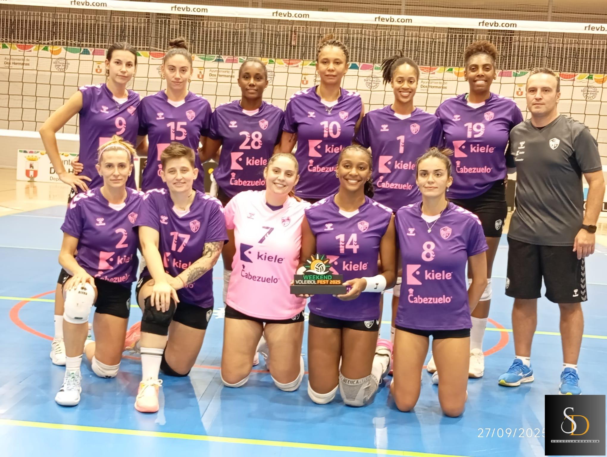 El Kiele Socuéllamos cierra el Weekend Voleibol Fest con tres derrotas en su preparación de pretemporada
