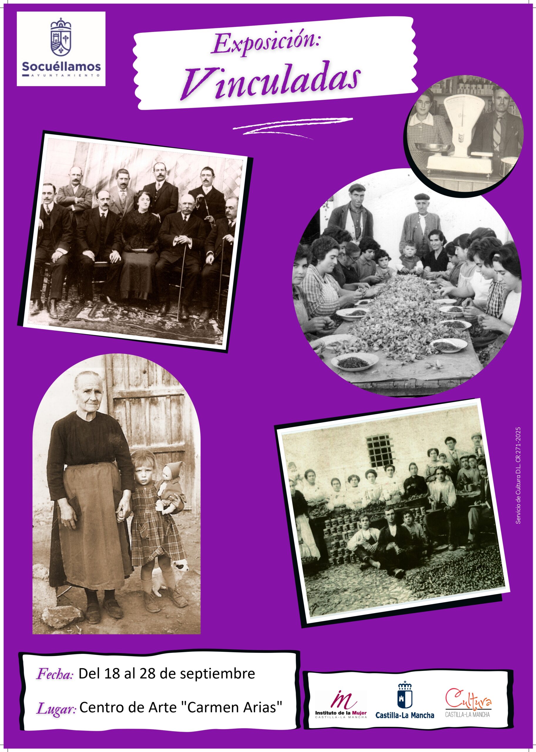 Socuéllamos acogerá la exposición “Vinculadas”, un recorrido por la historia de las mujeres en Ciudad Real