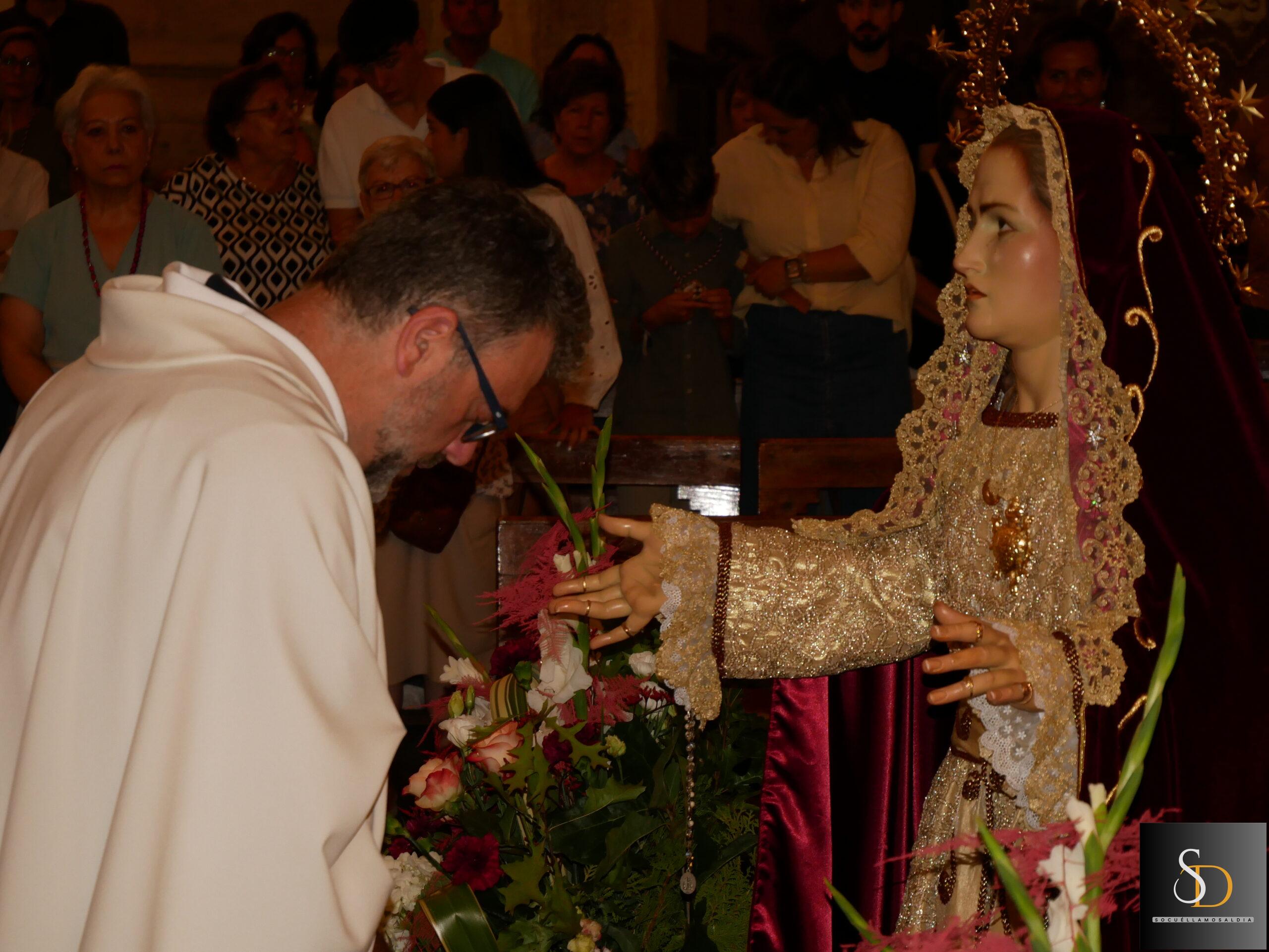 Interesante homilía de don Rafael: llama a la unidad y la reconciliación en la misa de la Virgen de los Dolores