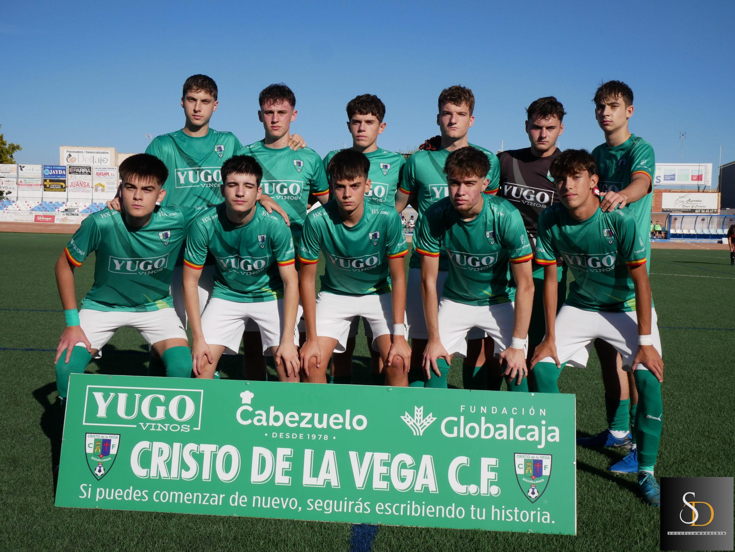 El Cristo de la Vega C.F. Cabezuelo Foods Juvenil sigue líder tras vencer al Atlético Cervantino (1-0)