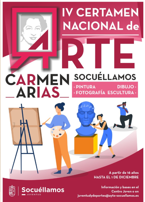 Convocado el IV Certamen Nacional de Arte “Carmen Arias” de Socuéllamos