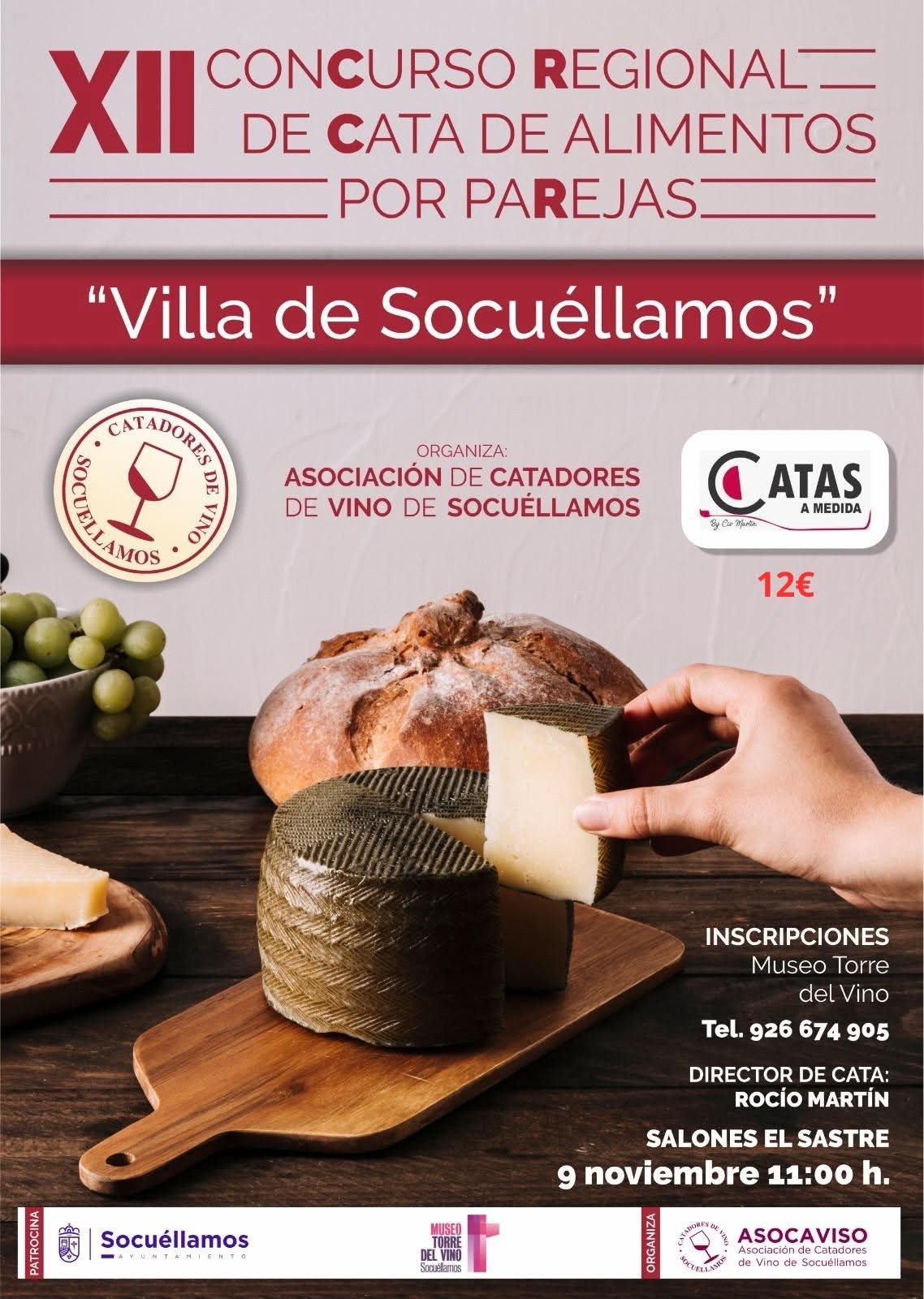 Asocaviso organiza el XII Concurso Regional de Cata de Alimentos por Parejas “Villa de Socuéllamos”