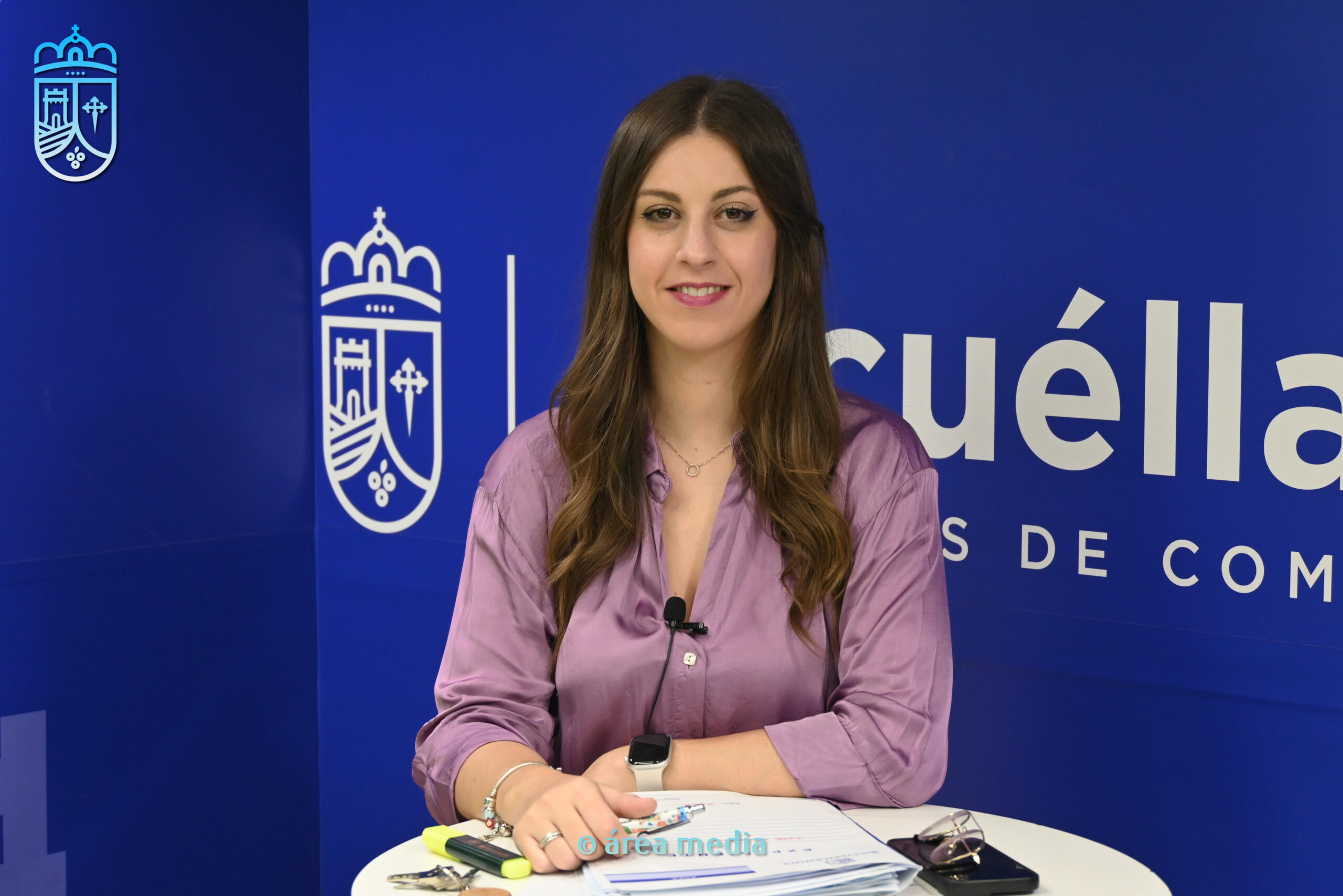 La portavoz del equipo de gobierno municipal, Alba López, informa de los últimos acuerdos alcanzados por la Junta de Gobierno Local