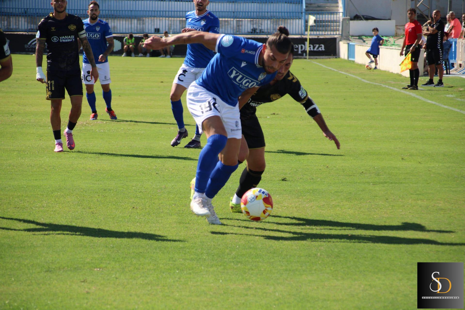 El Yugo UD Socuéllamos logra un valioso empate en el campo del Intercity y deja buenas sensaciones