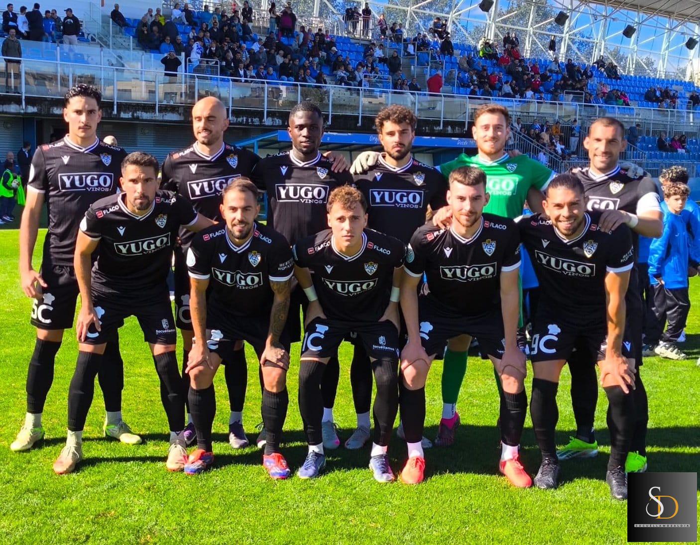 El Yugo UD Socuéllamos logra un meritorio empate en Fuenlabrada (1-1)