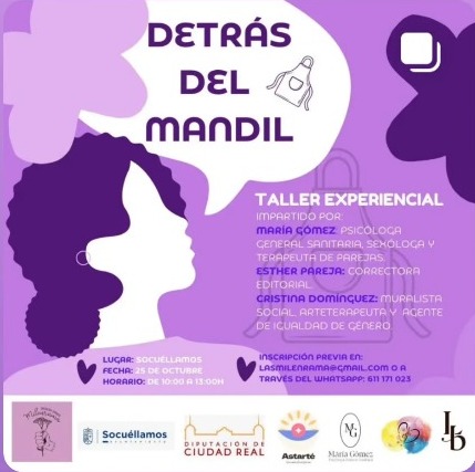 “Detrás del Mandil”: un taller experiencial para reflexionar sobre los roles de género llega a Socuéllamos