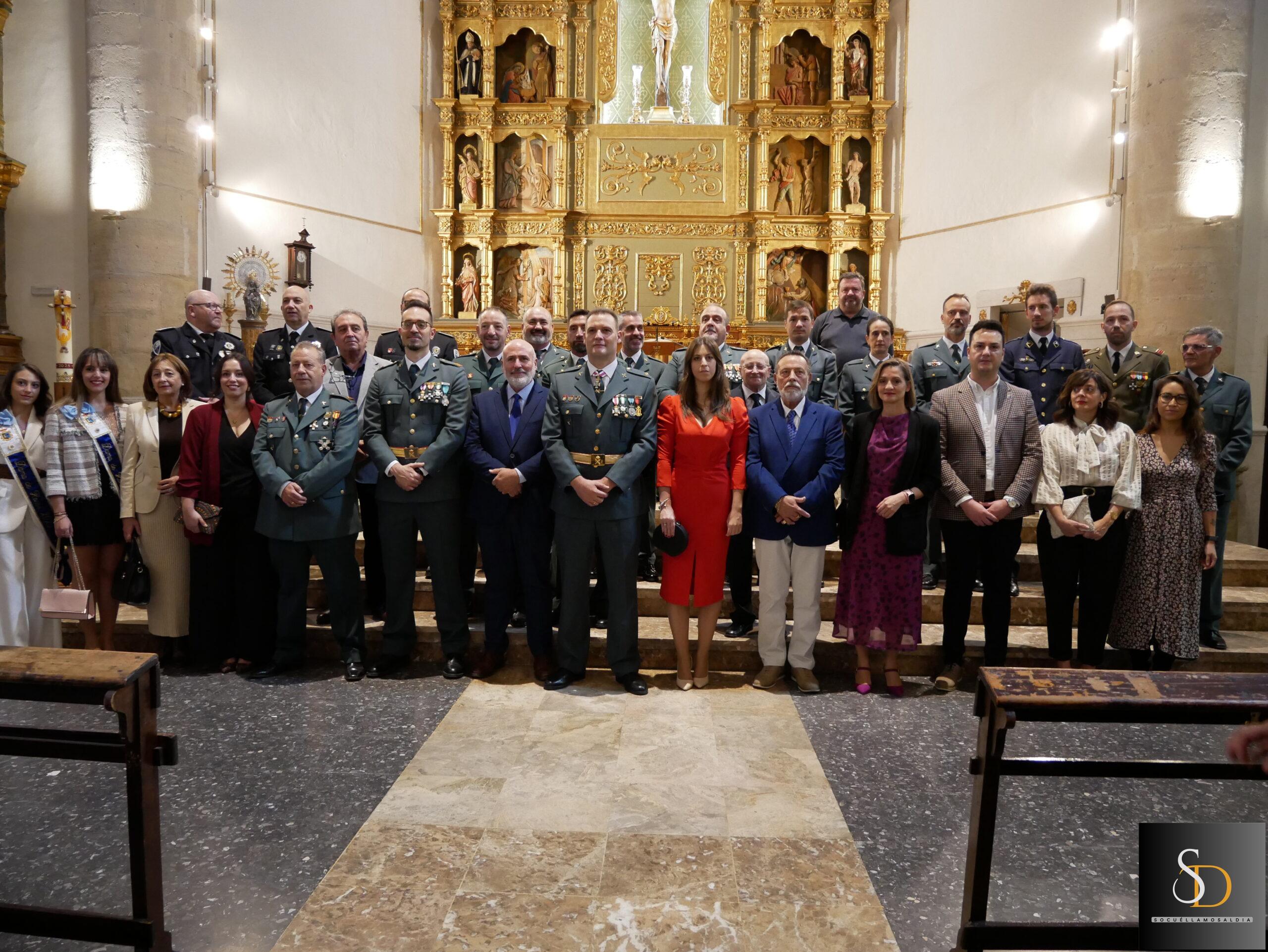 Misa del Día de la Hispanidad y la festividad de la Virgen del Pilar, patrona de la Guardia Civil