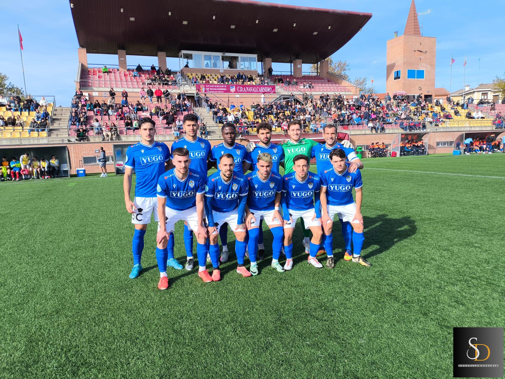 Derrota del Yugo UD Socuéllamos en Navalcarnero en un duelo directo por la permanencia