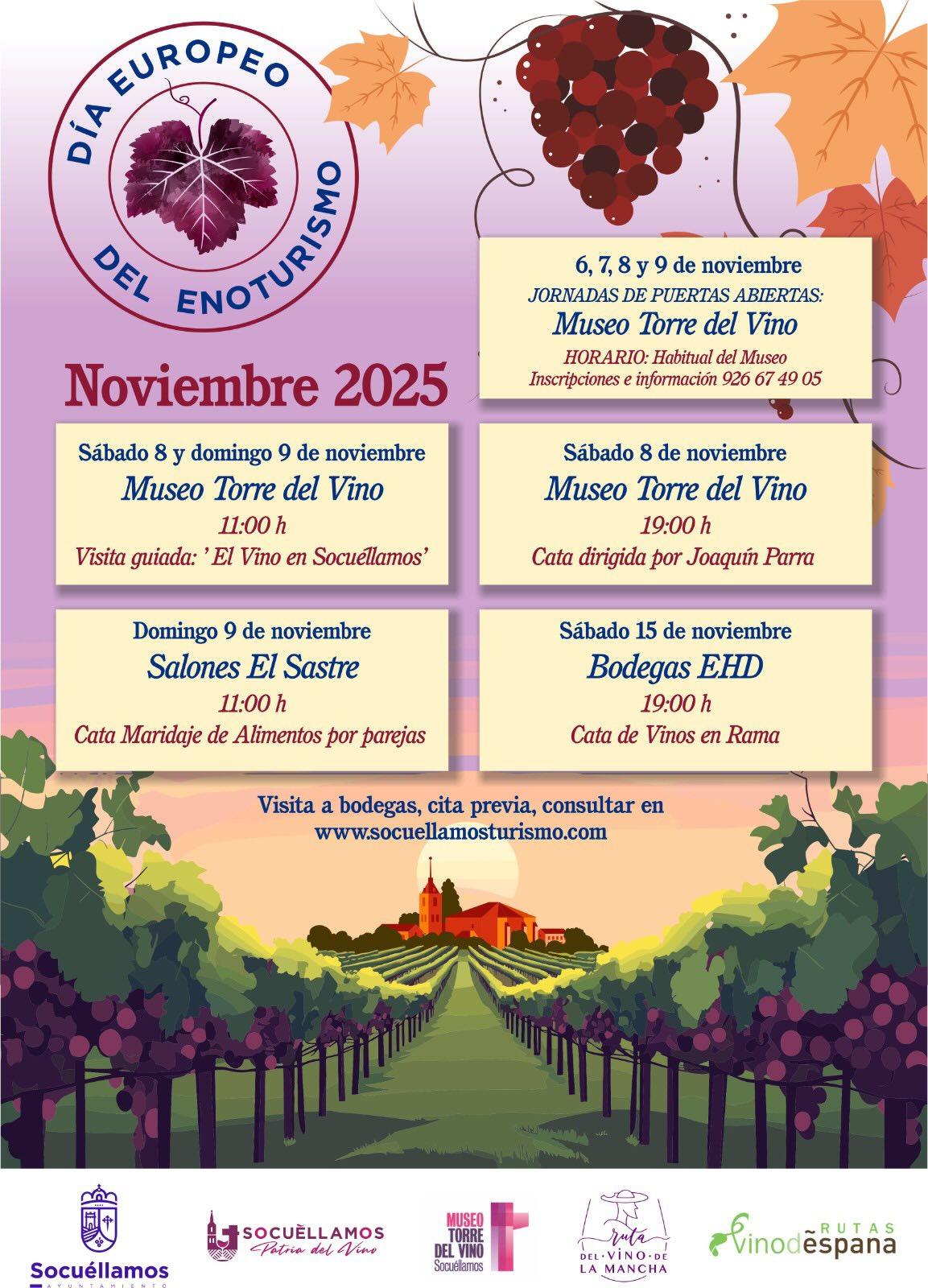 Socuéllamos celebra el Día Europeo del Enoturismo con visitas guiadas, catas y actividades en torno al vino