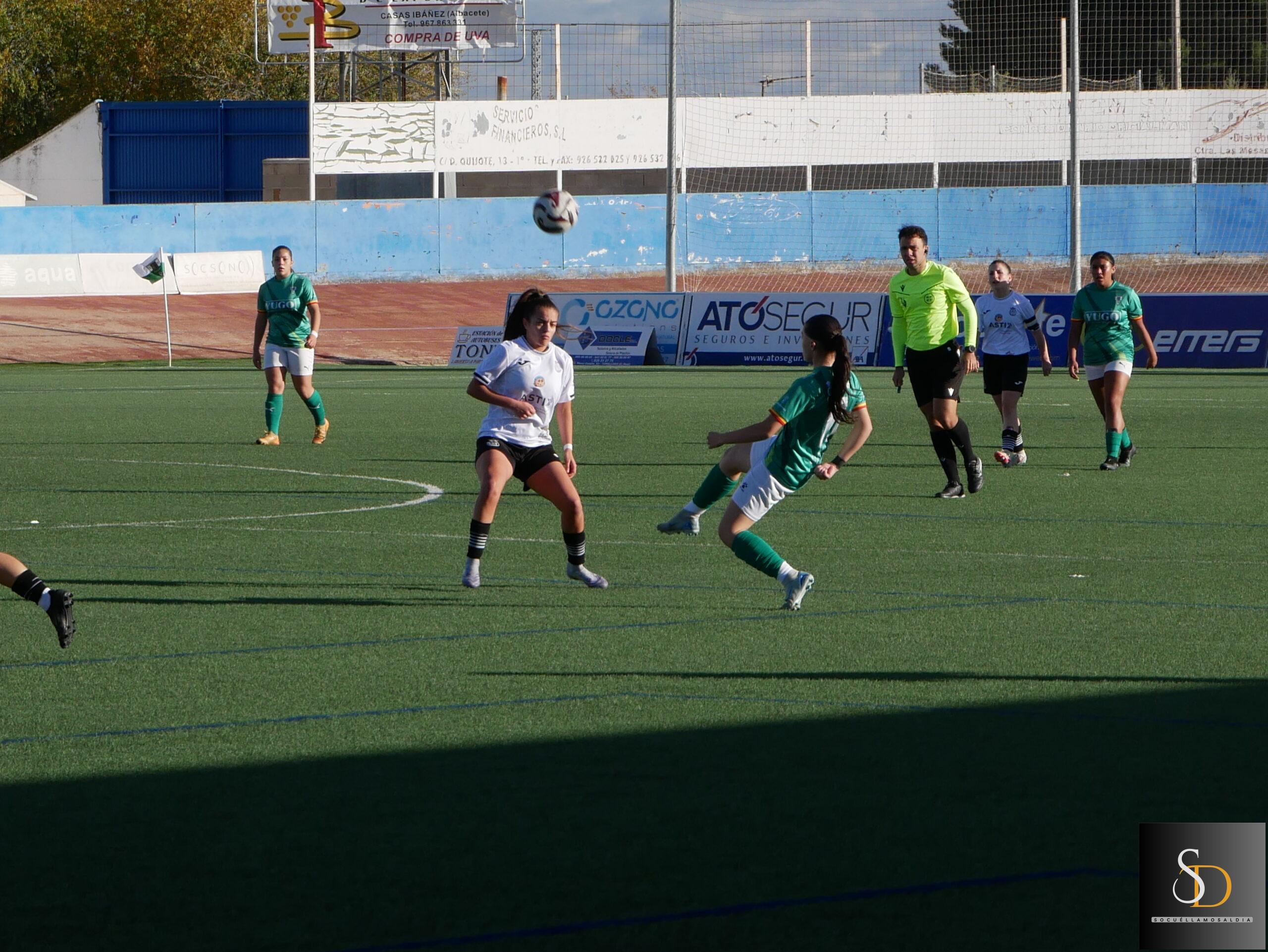 El Cristo de la Vega–Cabezuelos Foods cae ante un sólido Conquense Femenino (0-4)Las socuellaminas siguen acumulando experiencia en una categoría exigente