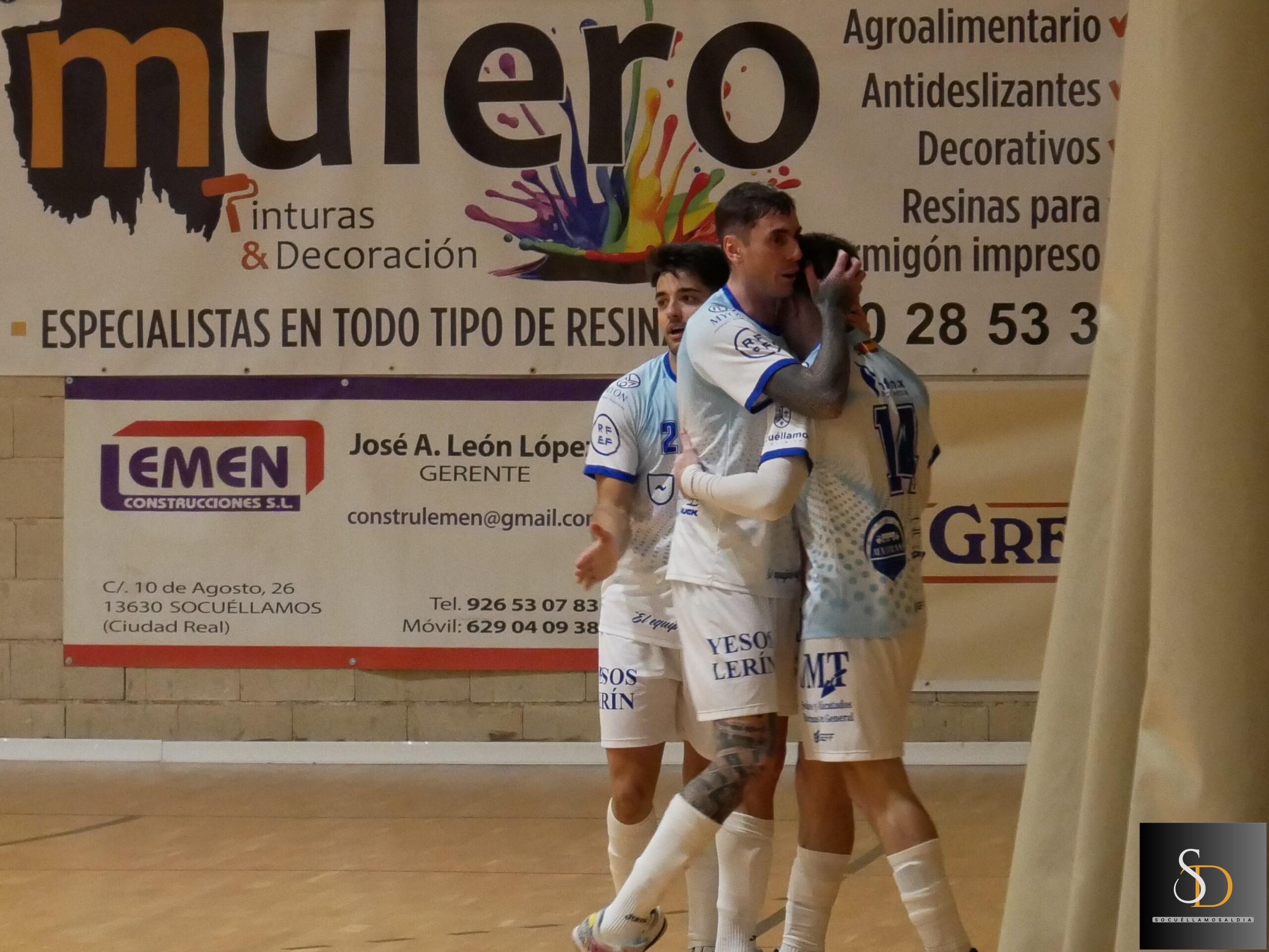 El Peñarrubia Brokers/EFS Socuéllamos vuelve a la senda del triunfo tras imponerse 6-5 al Tomelloso F.S.