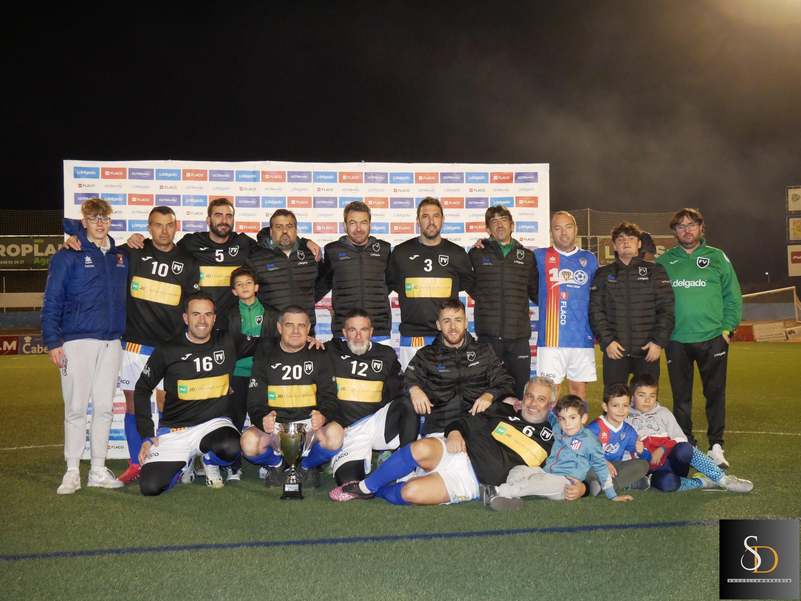 J. Delgado Veteranos se proclama campeón del Torneo de Navidad en el III Memorial Jesús Delgado