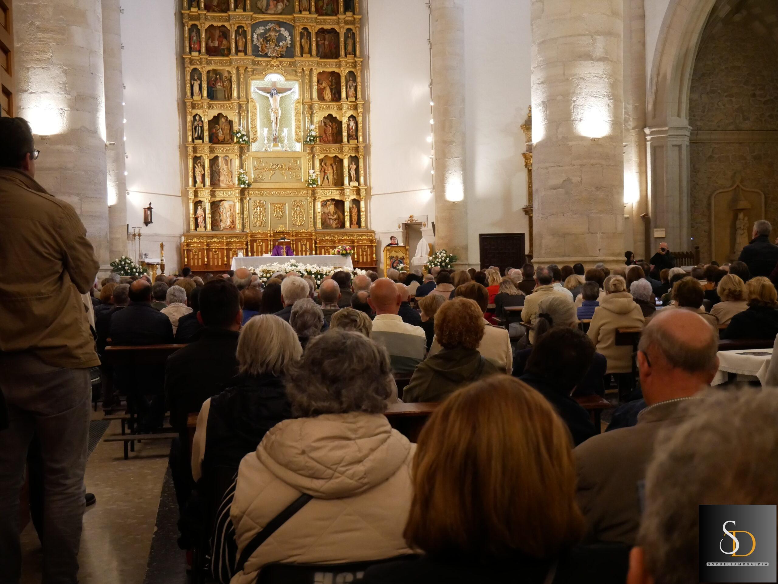 La Parroquia de la Asunción acoge la Misa en memoria de los fieles difuntos