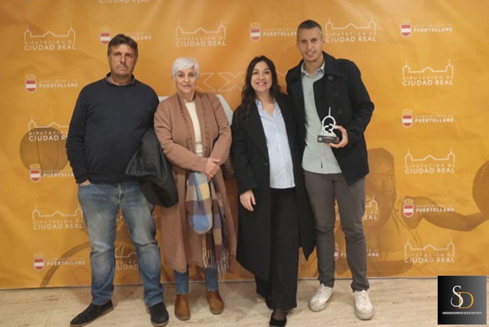 El socuellamino Yahir Alcolea vuelve a ser reconocido como mejor deportista de la provincia