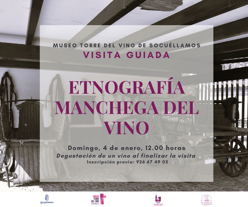 El Museo Torre del Vino acoge una visita guiada sobre la etnografía manchega del vino el próximo 4 de enero