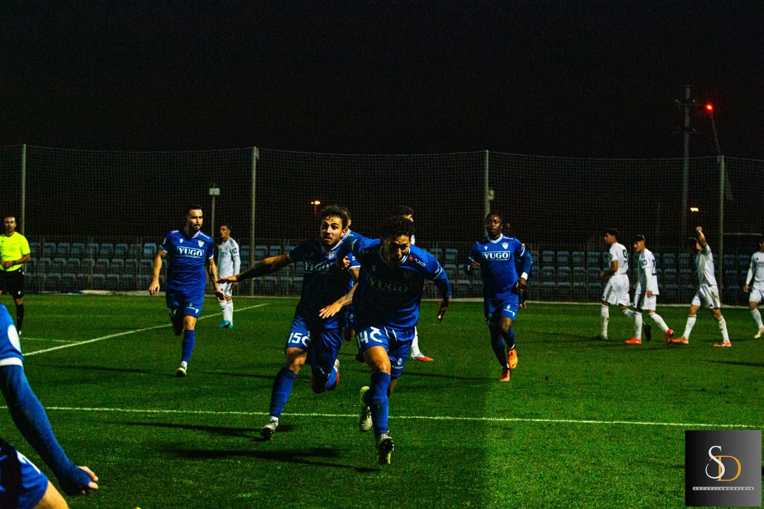 El Yugo UD Socuéllamos rescata un valioso punto en Valdebebas con un gol en propia puerta en el 94’