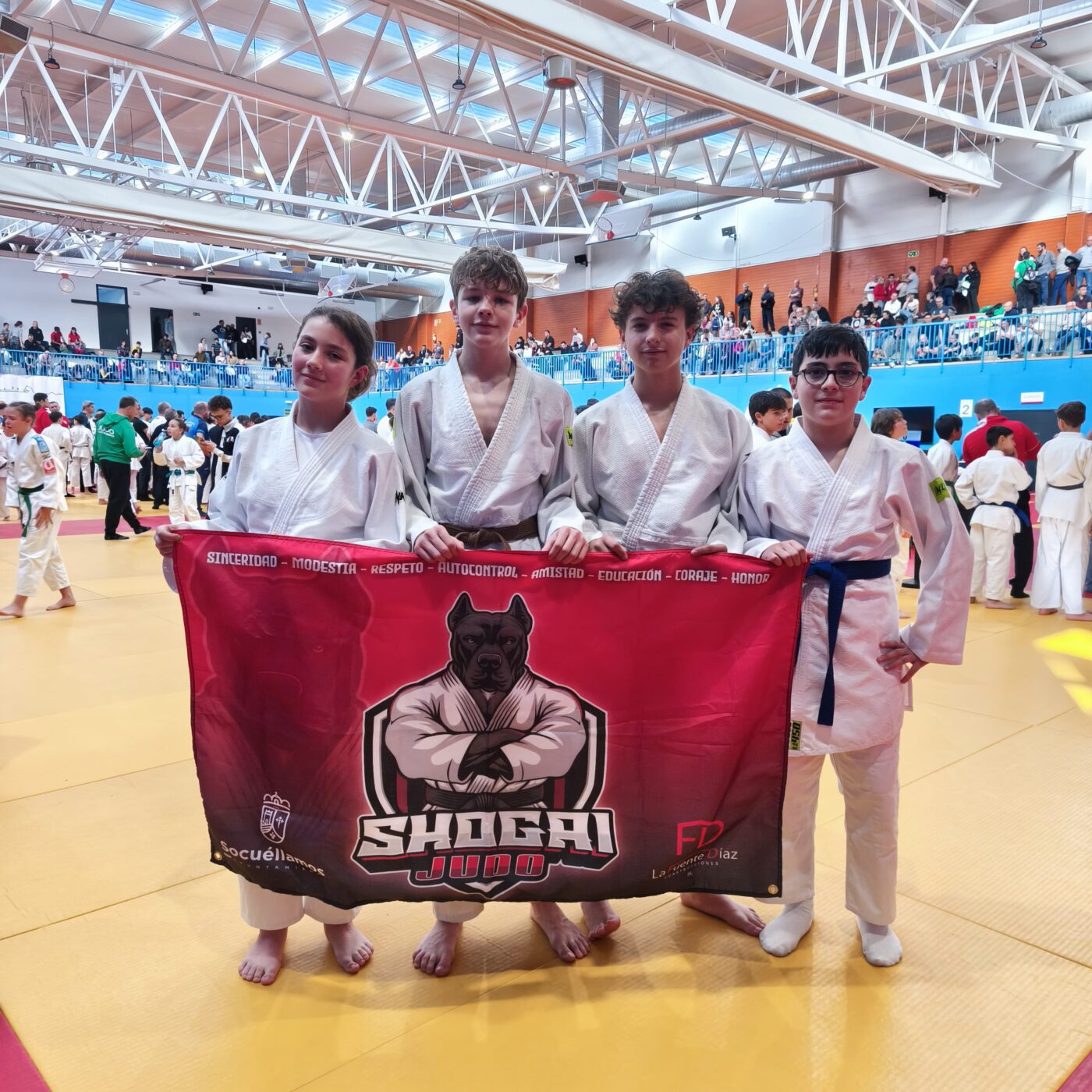 El Club Shogai brilla en la Copa Autonómica de Judo de Madrid con un oro y destacados resultados