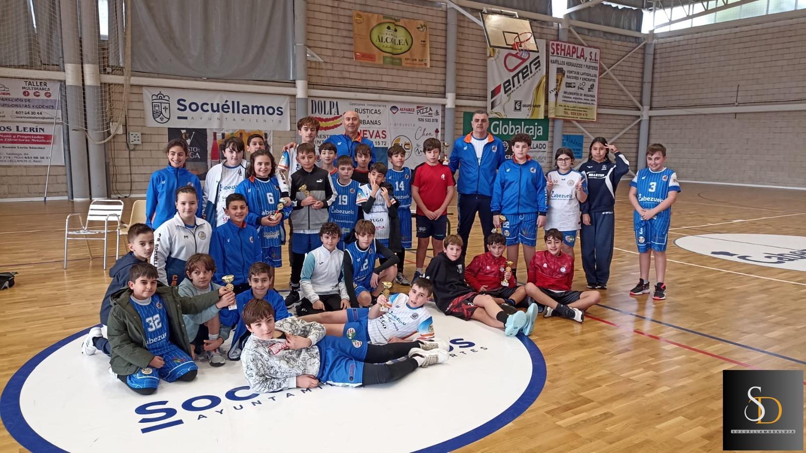 Éxito del Torneo de Navidad de La Escuela de Baloncesto de Socuéllamos