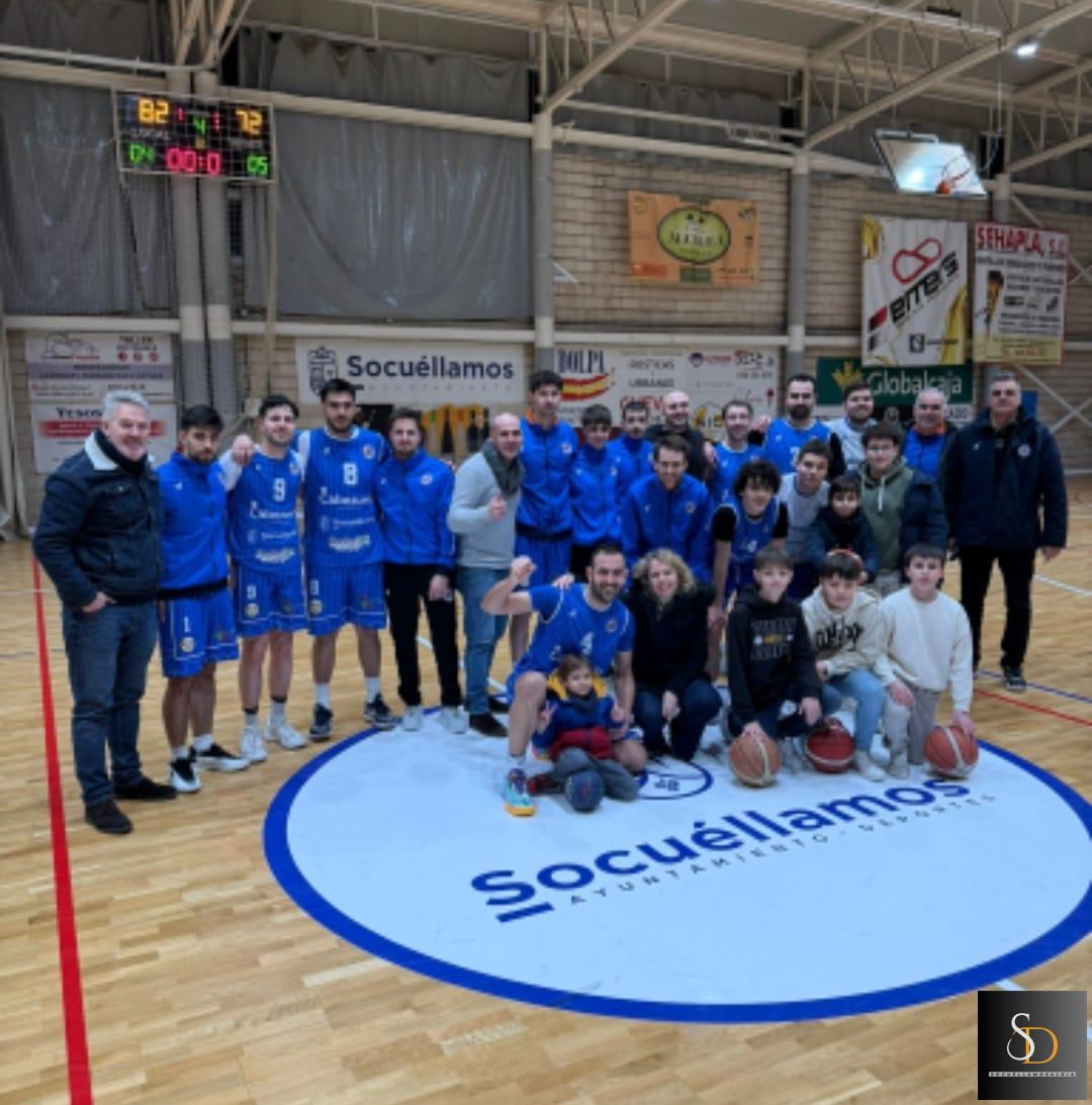 El EB Socuéllamos se impone al Basket Quintanar del Rey (82-72) y acaricia la clasificación para la siguiente fase
