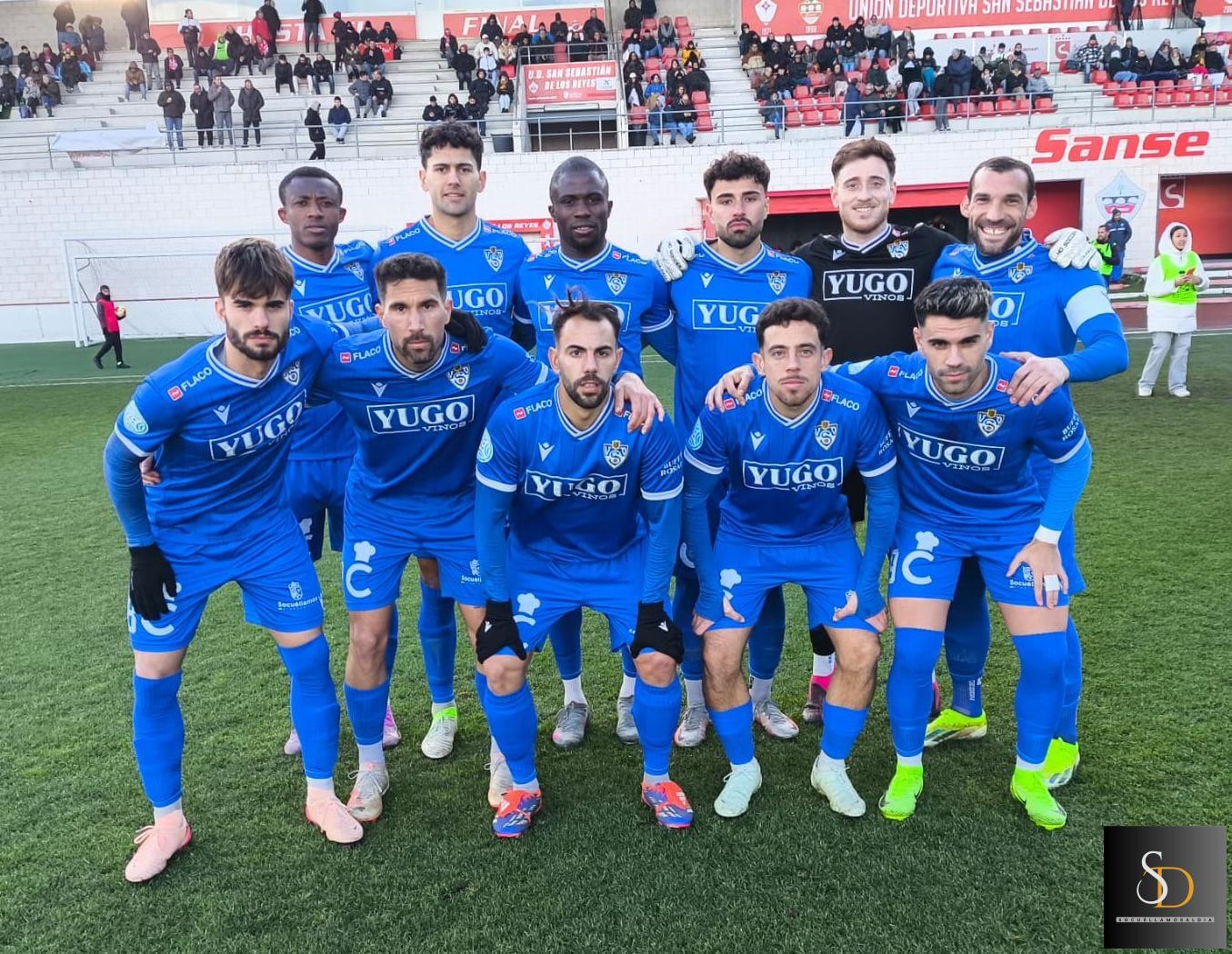 Nueva polémica arbitral en San Sebastián de los Reyes: el Yugo UD Socuéllamos cae por 3-0 y sigue colista