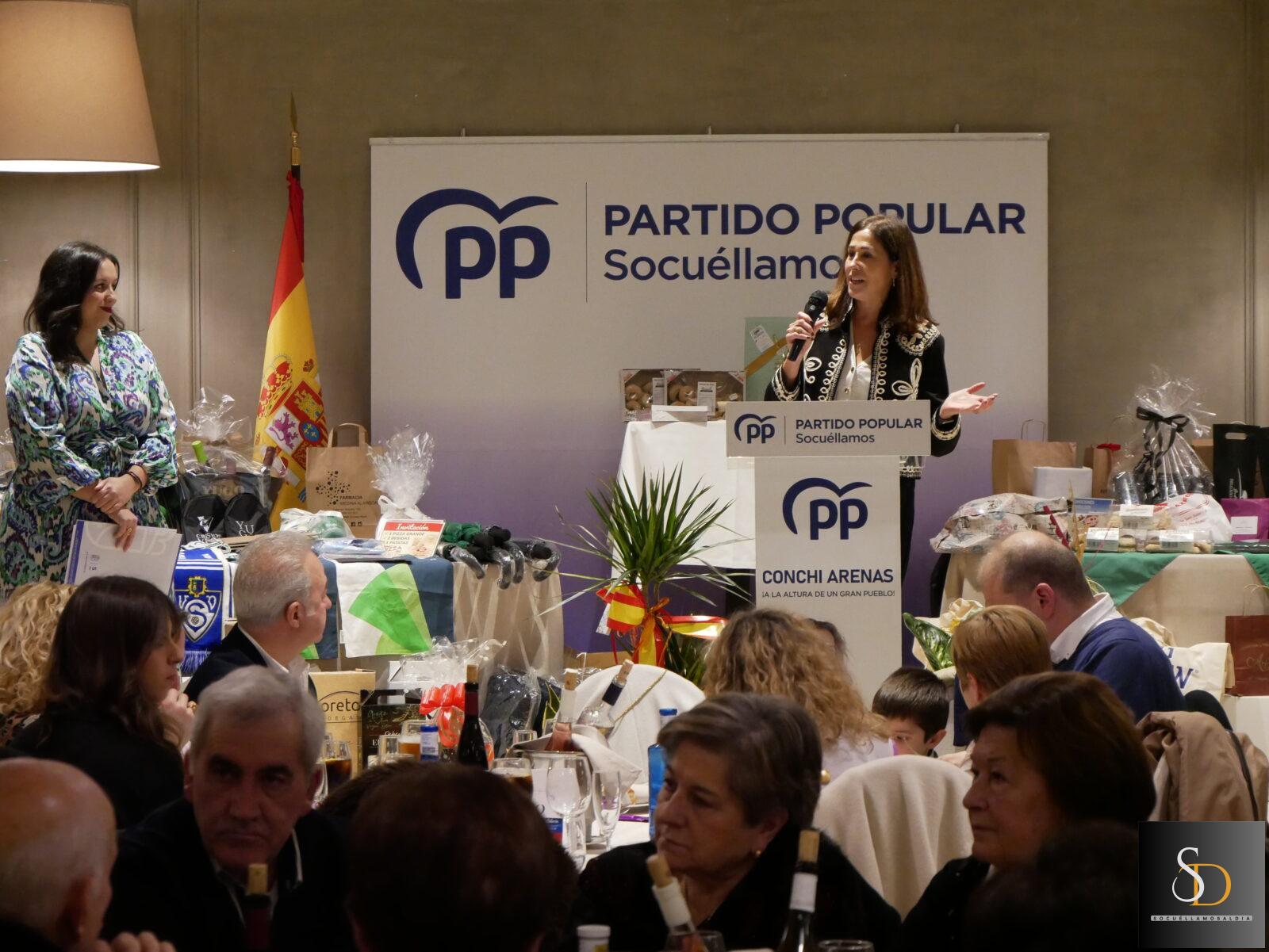 Rosa Romero defiende en Socuéllamos el papel del PP como “dique de contención contra Sánchez” y su compromiso con el campo y la solidaridad