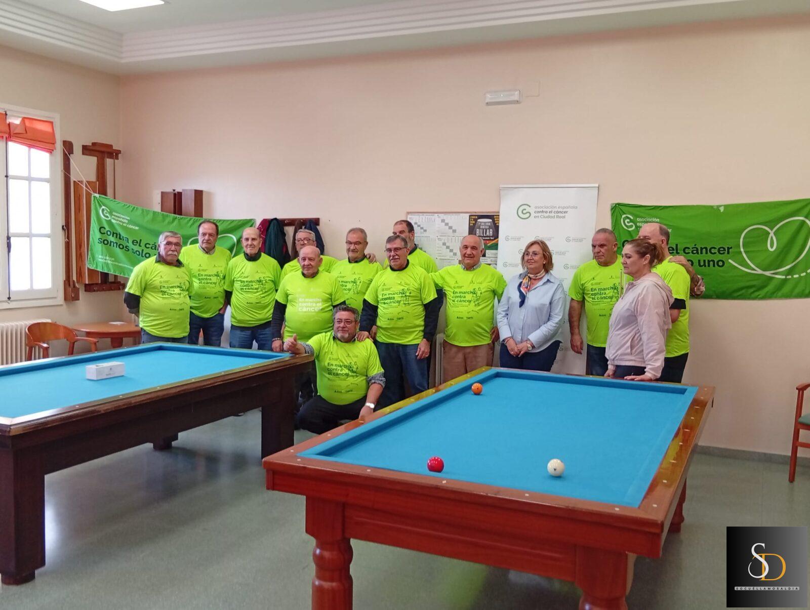 Arranca en Socuéllamos la I Liga Local de Billar con carácter solidario a favor de la AECC