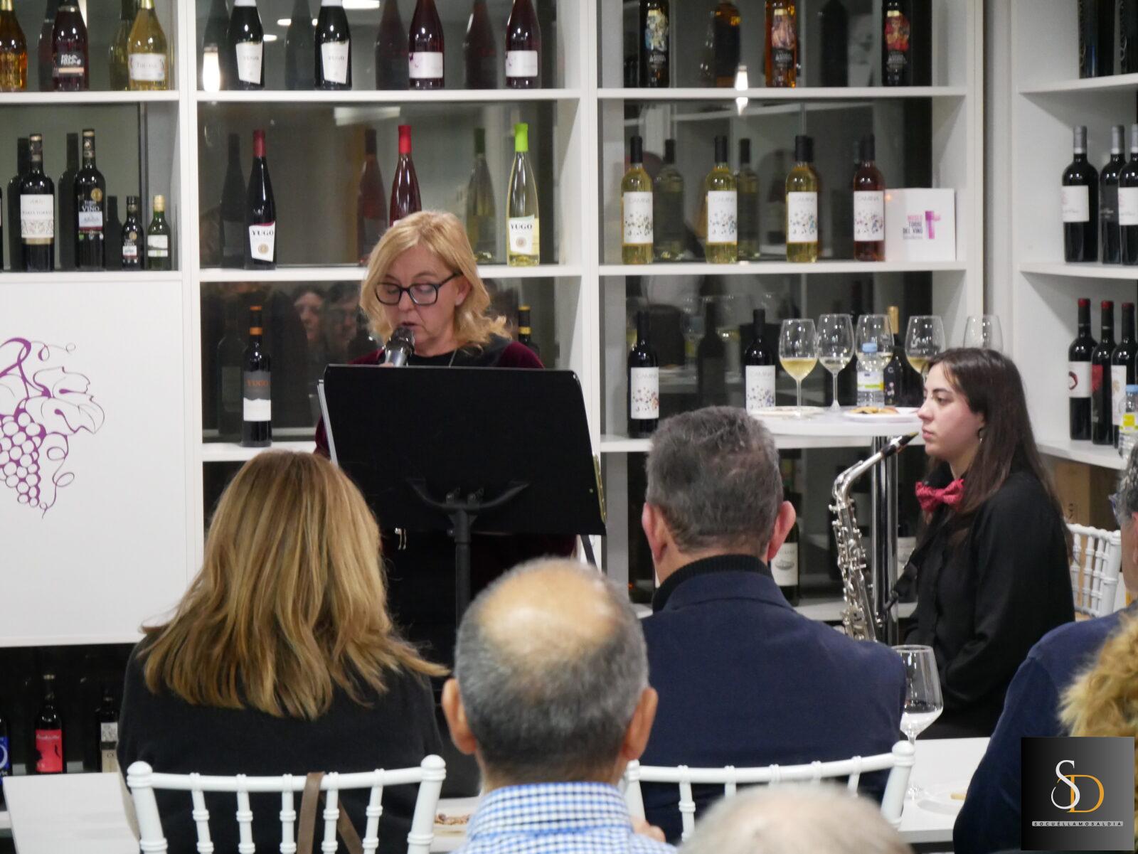 ASOCAVISO llena el Museo Torre del Vino en una cata especial de San Valentín con vino, música y poesía