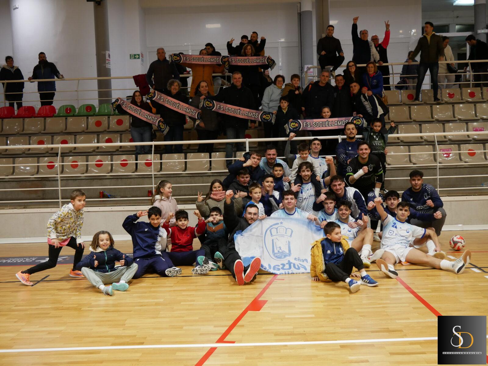 El Peñarrubia Brokers FS Socuéllamos vuelve a sonreír tras un partido loco ante Salesianos Ciudad Real