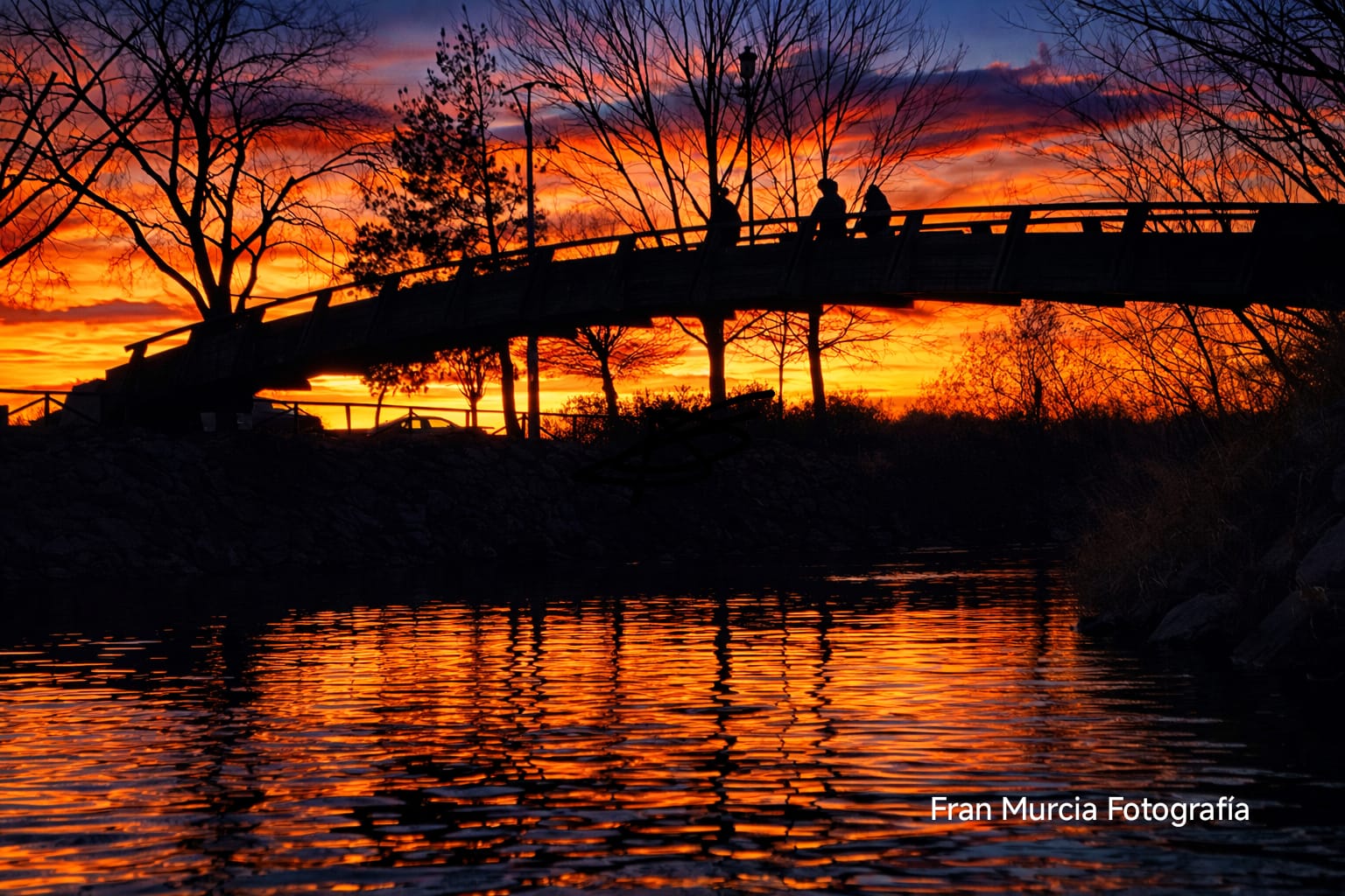 El río Záncara, a través del objetivo de Fran Murcia