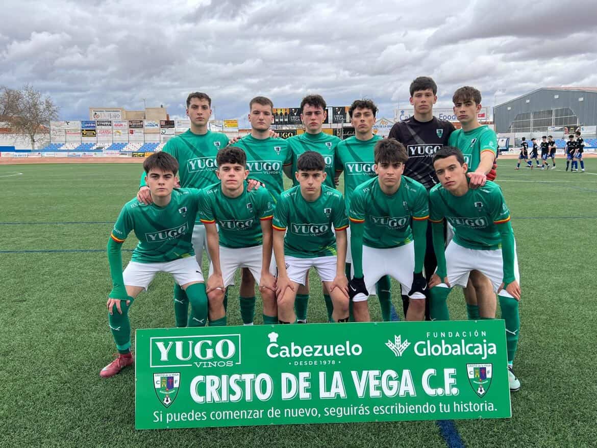 El Cristo de la Vega juvenil suma un punto ante el Villarrobledo y mantiene el liderato