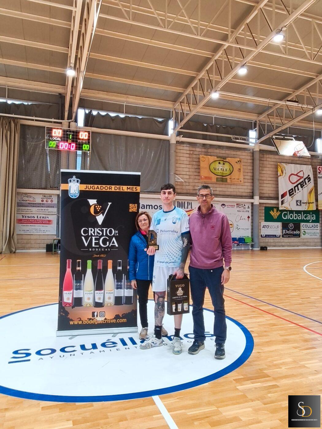 Empate del Peñarrubia Brokers en un duelo directo y reconocimiento para Pochi