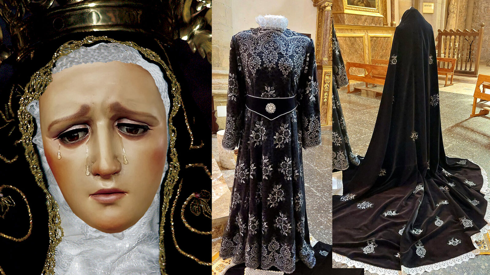 María Santísima del Consuelo estrenará nuevo vestido y manto este Jueves Santo