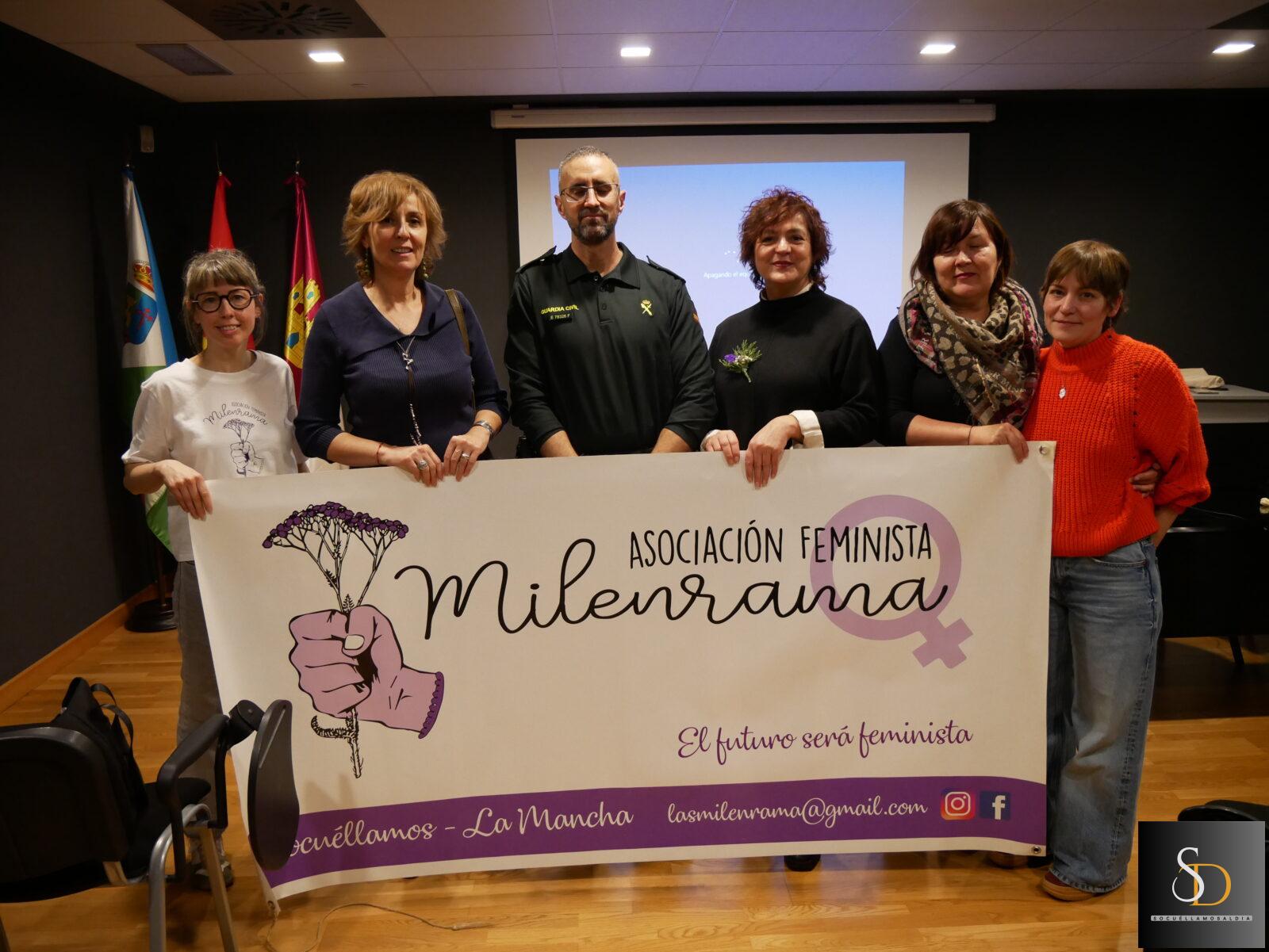 La Guardia Civil aborda en Socuéllamos los riesgos de internet y la violencia digital en una charla organizada por Milenrama