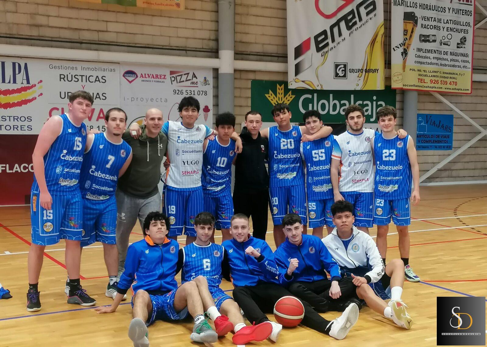 El EB Socuéllamos sub-19 se impone con claridad a Villacañas (68-38)
