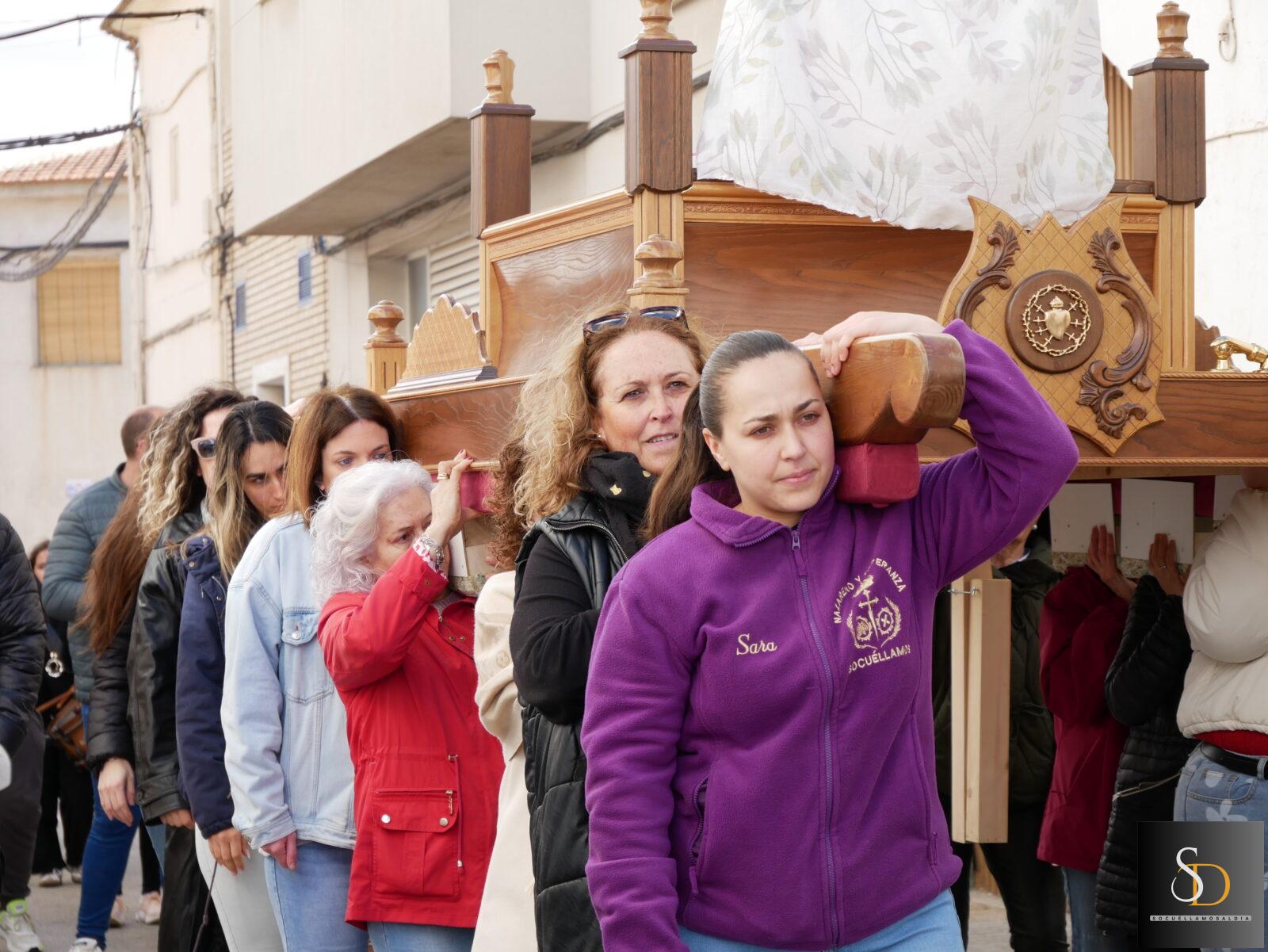 La Cofradía del Ecce Homo y Nuestra Señora de los Dolores continúa sus ensayos de cara a la Semana Santa