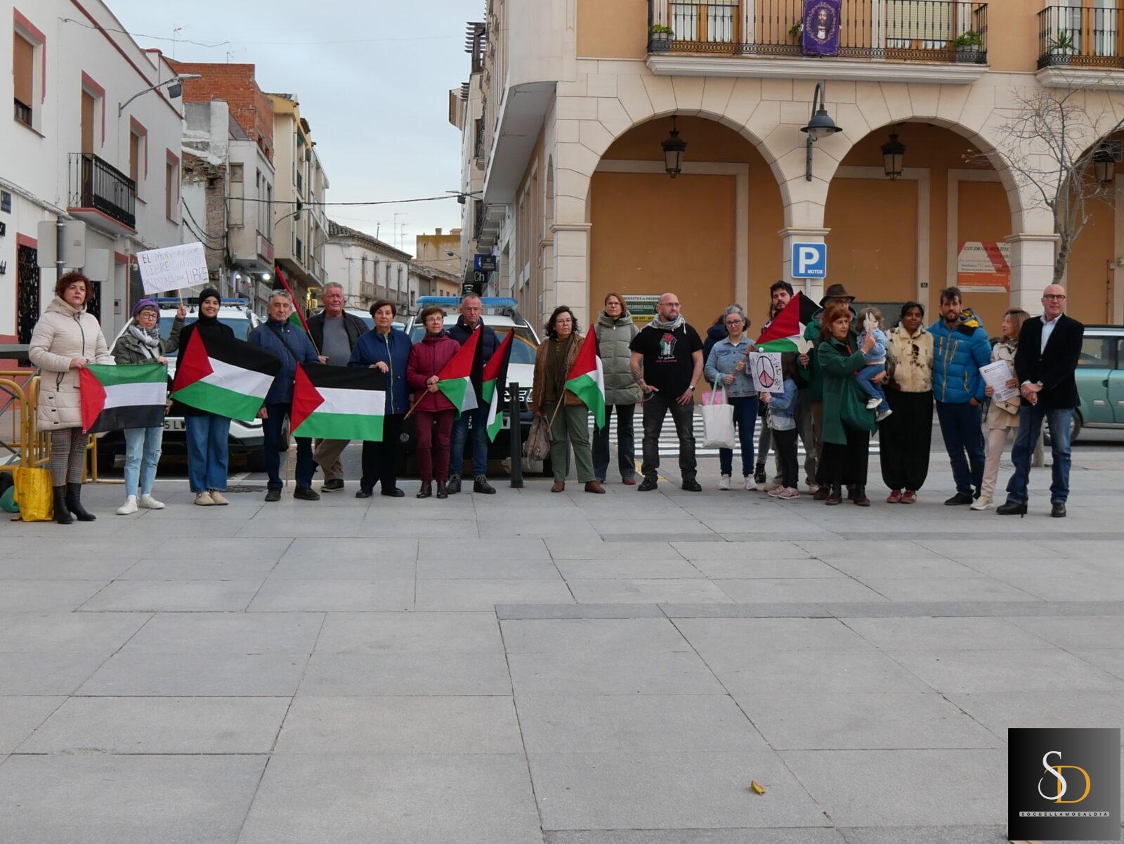 Socuéllamos acoge una concentración ciudadana en favor de la paz