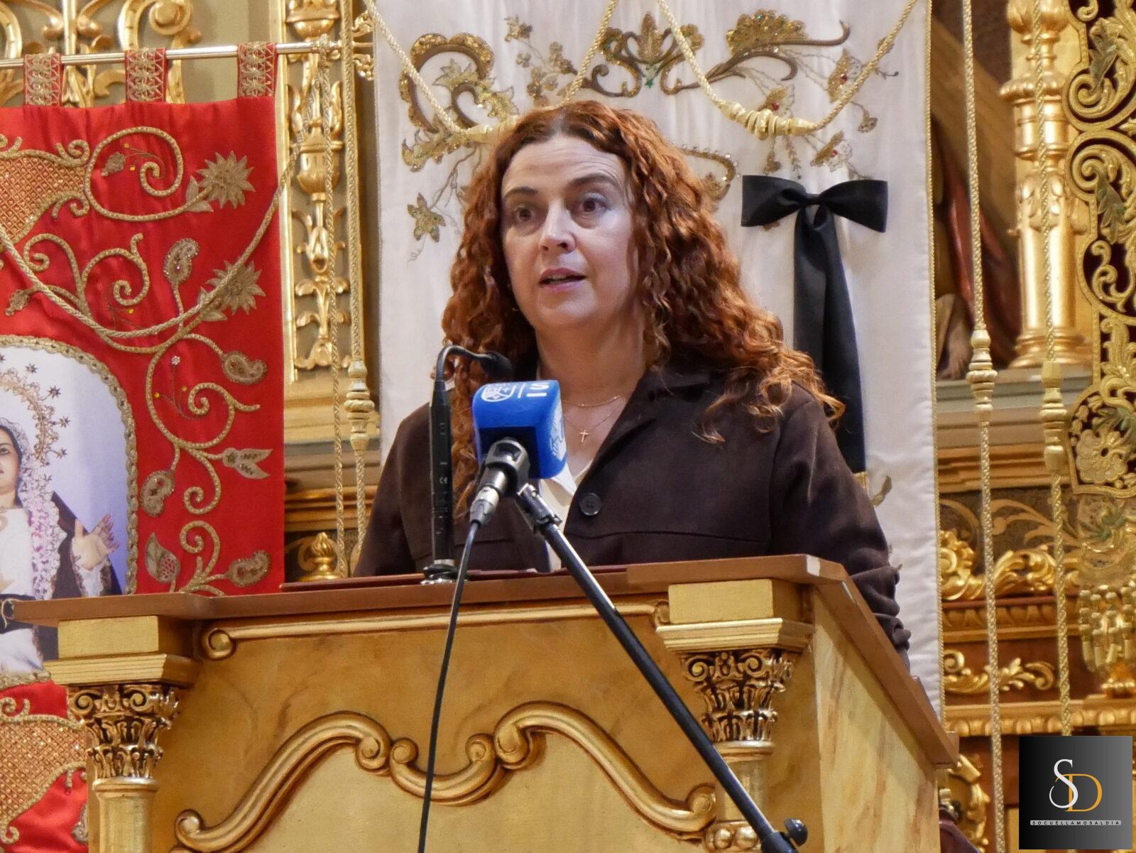 Pilar Ruiz Alcolea emociona con un pregón íntimo y lleno de fe en el inicio de la Semana Santa de Socuéllamos