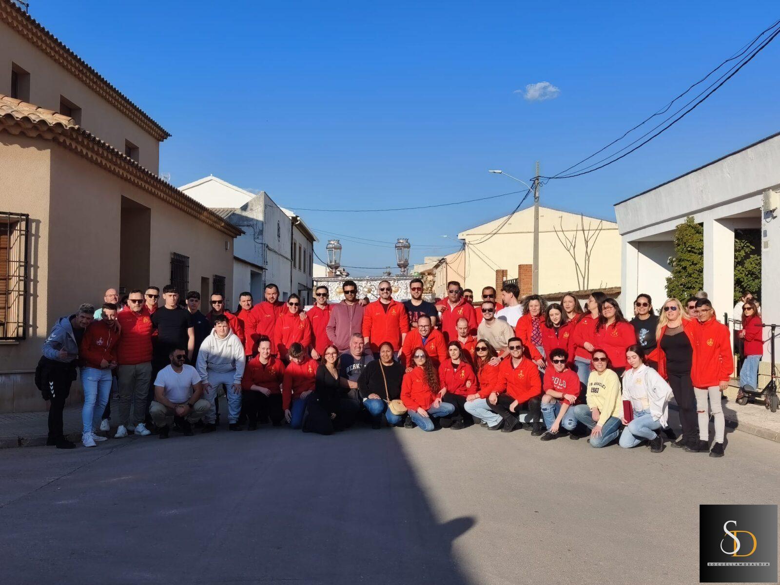 La Cofradía de Jesús del Calvario traslada sus pasos a la ermita de Loreto en preparación para el Miércoles Santo