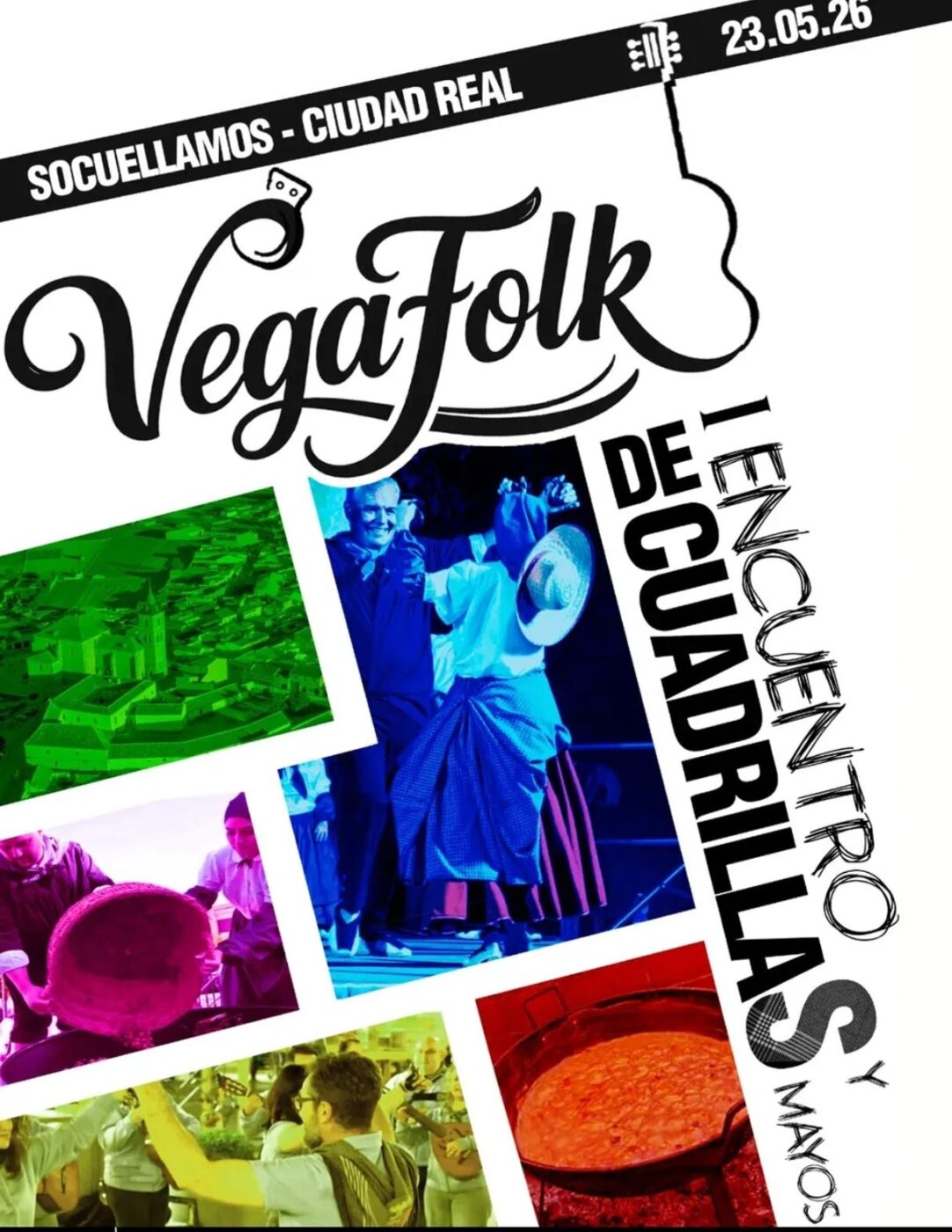 Socuéllamos acogerá el 23 de mayo el encuentro cultural VegaFolk para poner en valor el folclore manchego