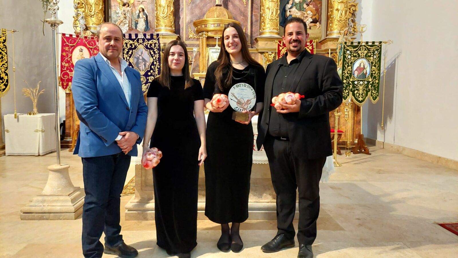 El Synesthesia Trío emociona al público en la XXXII Semana de Música Religiosa en Las Pedroñeras