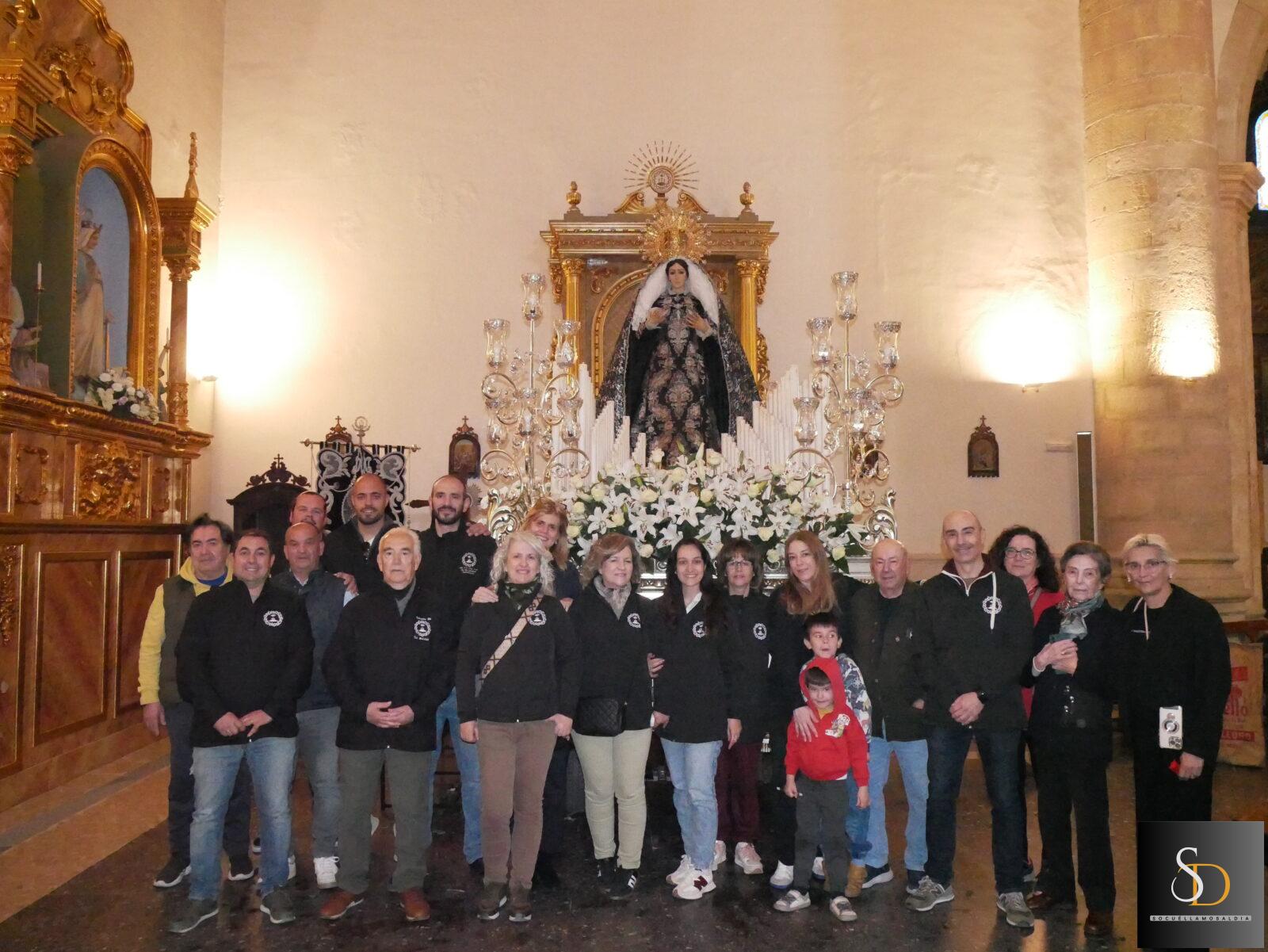 La Virgen de la Soledad, emoción y devoción en los preparativos de su gran noche