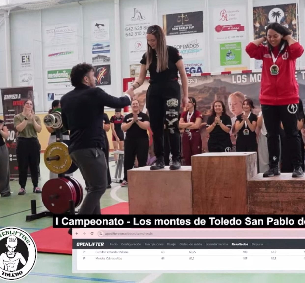 María Cantero logra el subcampeonato en su debut en powerlifting