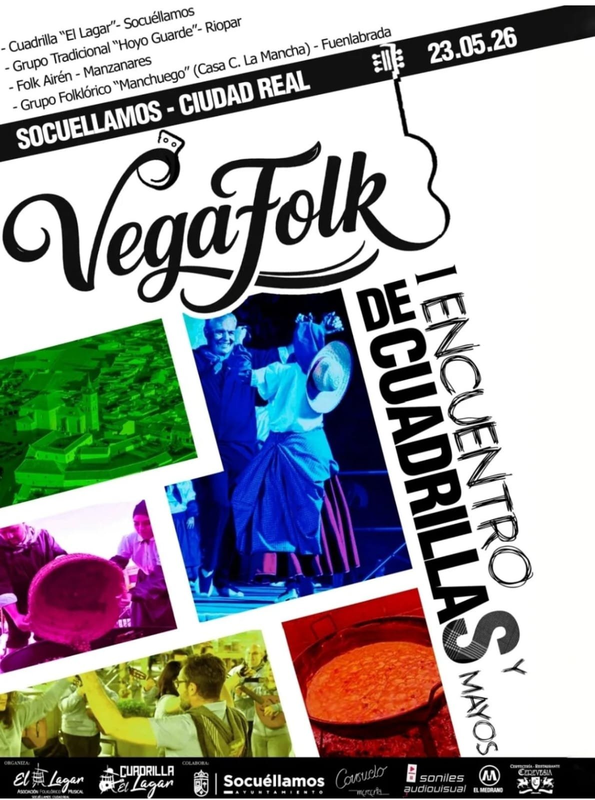 VegaFolk celebrará este fin de semana su primera edición con música, bailes y tradiciones manchegas en Socuéllamos
