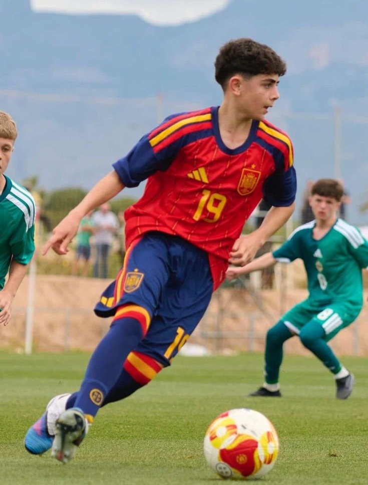 Guille Collado, el primer socuellamino en vestir la camiseta de la Selección Española