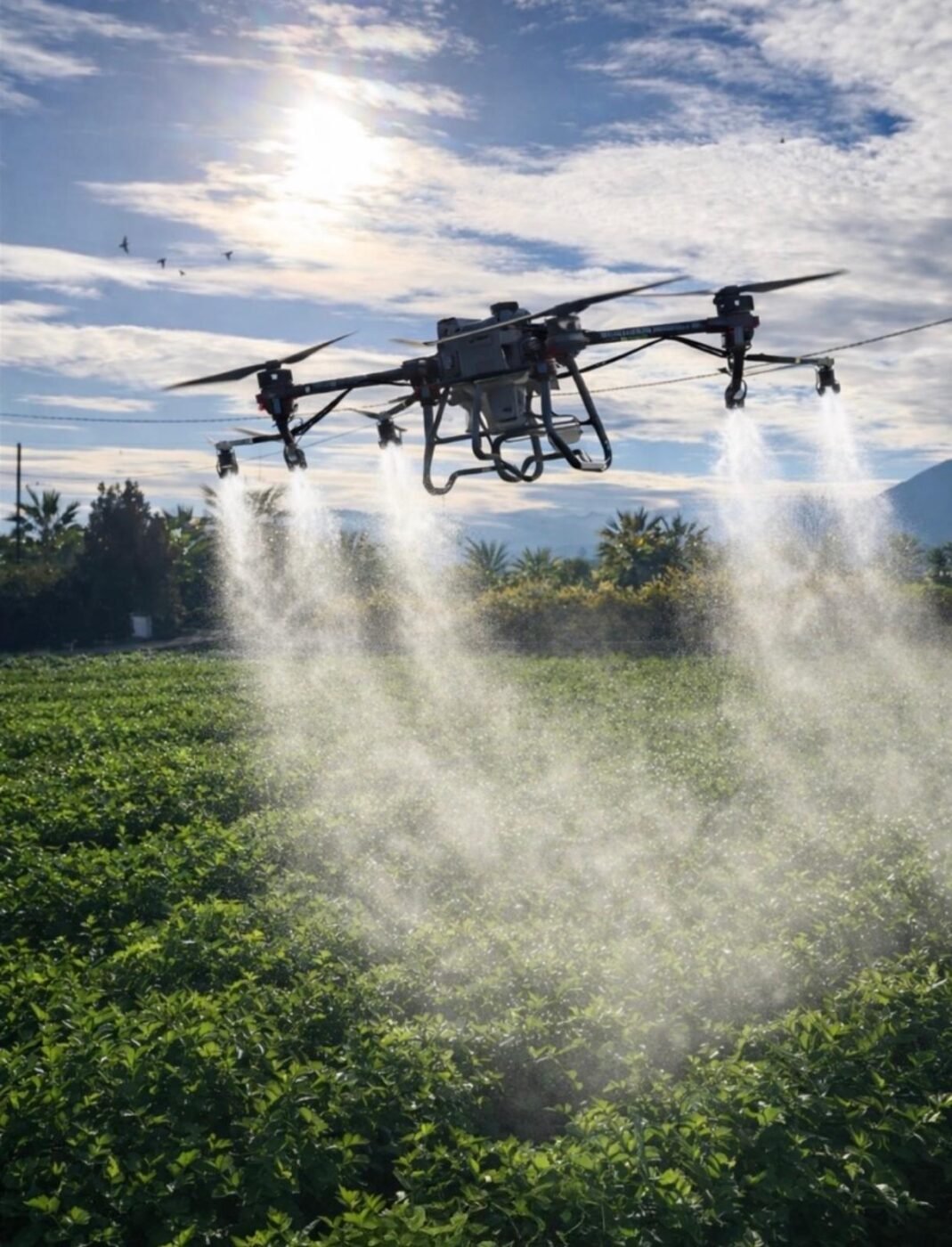 AgroAlonVick realizará una exhibición de drones agrícolas durante la Romería de San Isidro