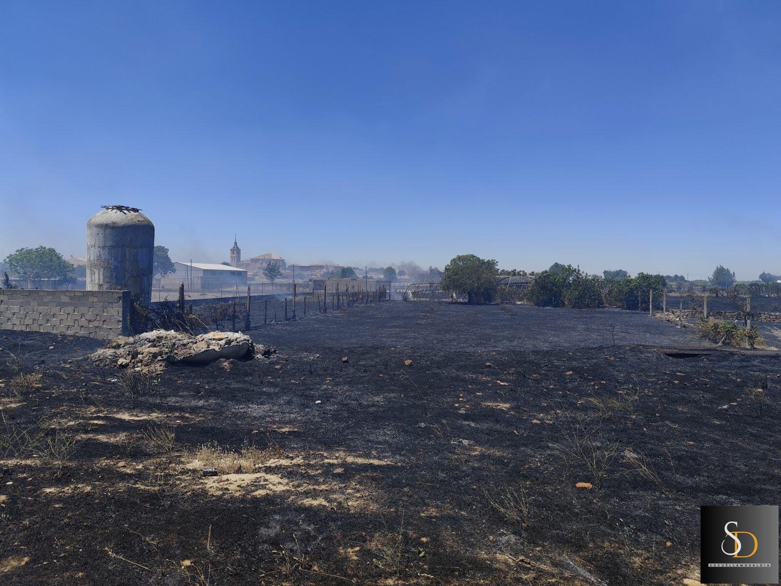 La solidaridad de Socuéllamos se impone al fuego
