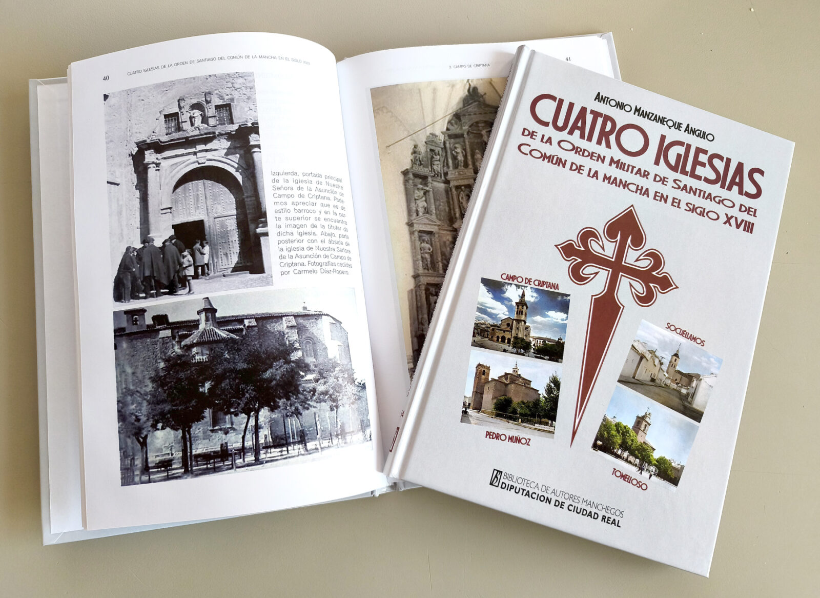 Un nuevo libro analiza la iglesia de Socuéllamos dentro del Común de la Mancha en el siglo XVIII