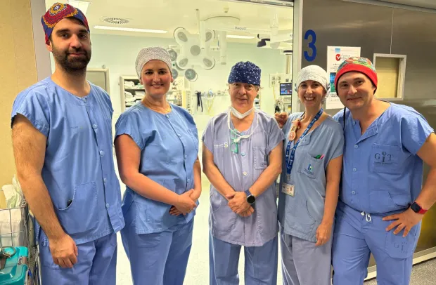 La Gerencia de Tomelloso refuerza el trabajo en red con una compleja intervención reconstructiva de tobillo