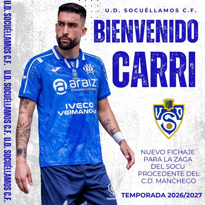 Jorge Carrión refuerza la zaga del Yugo UD Socuéllamos